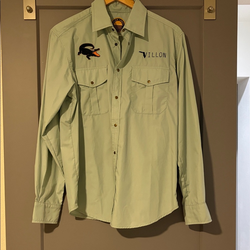 Villon Light Blue Button-Up Shirt